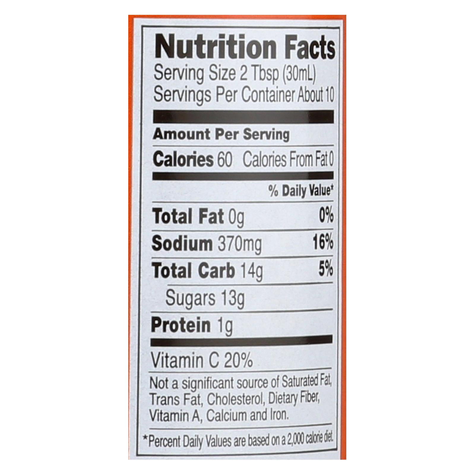 San - J Cooking Sauce - Orange - Case Of 6 - 10 Fl Oz. - GreatEagleInc