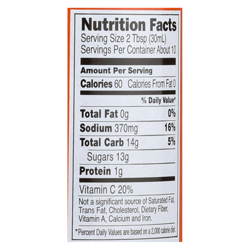 San - J Cooking Sauce - Orange - Case Of 6 - 10 Fl Oz. - GreatEagleInc