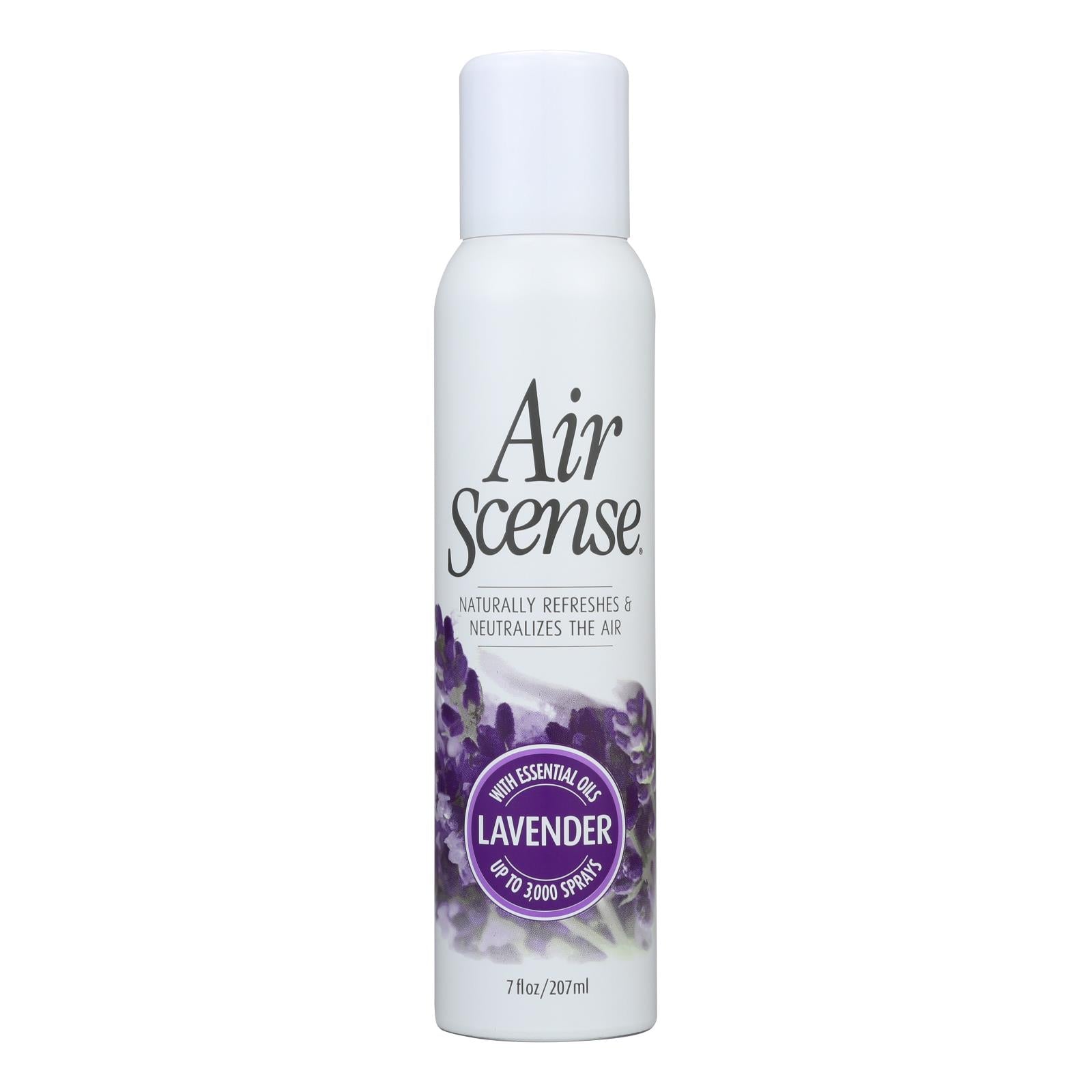 Air Scense - Air Freshener - Lavender - Case Of 4 - 7 Oz - GreatEagleInc