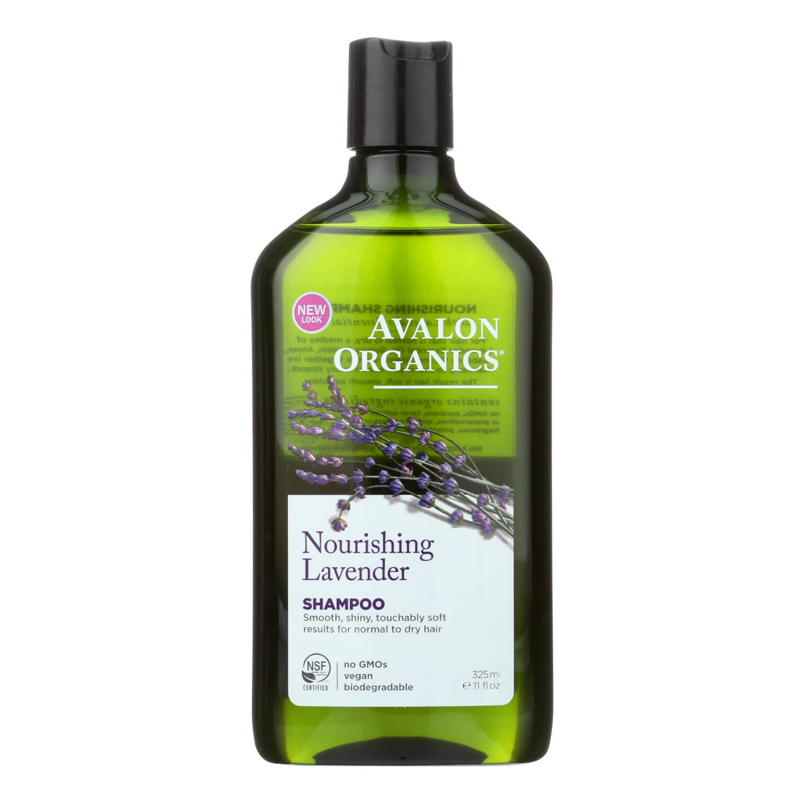 Avalon Organics Nourishing Shampoo Lavender - 11 Fl Oz - GreatEagleInc
