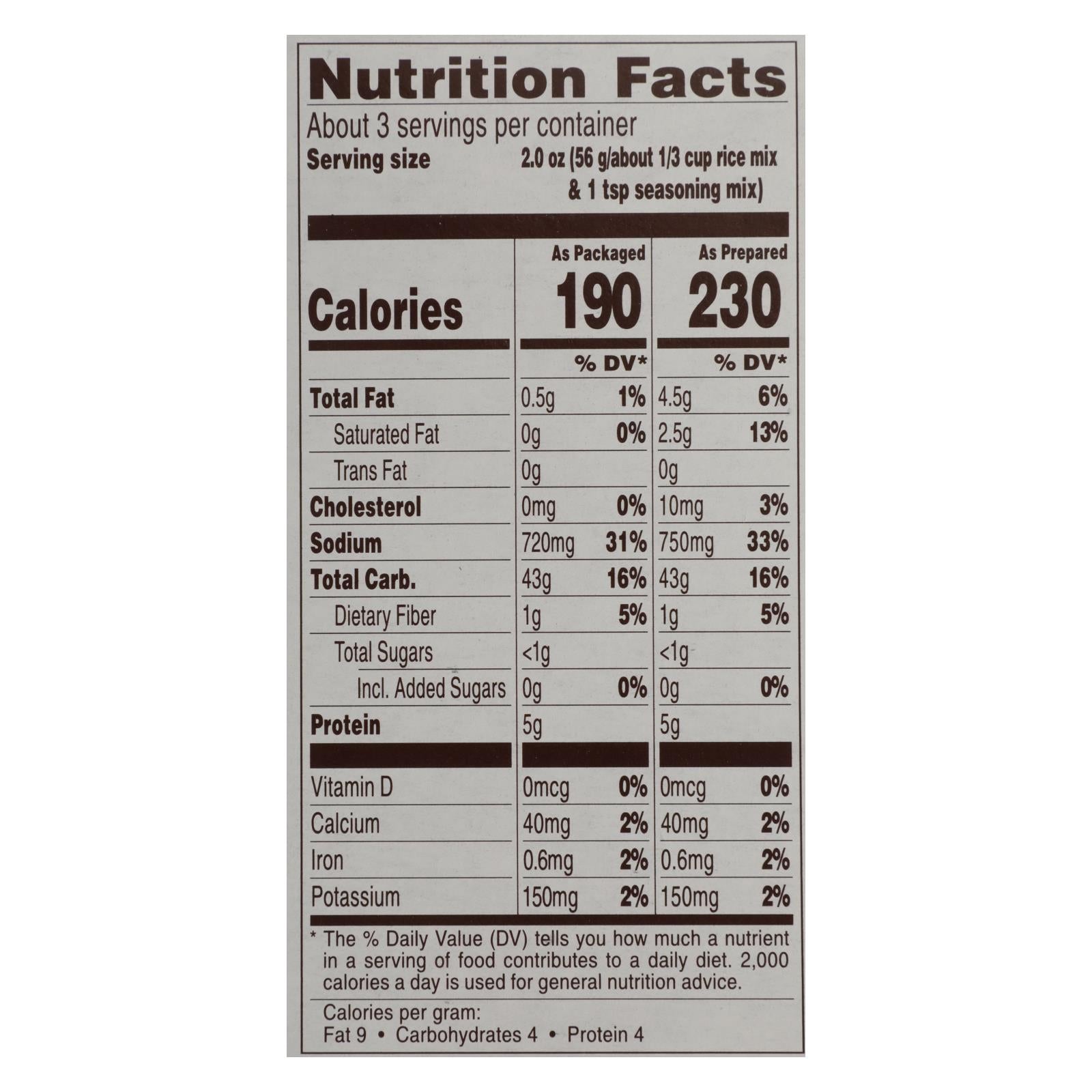 Near East Rice Pilaf Mix - Long Grain And Wild Rice - Case Of 12 - 6 Oz. - GreatEagleInc