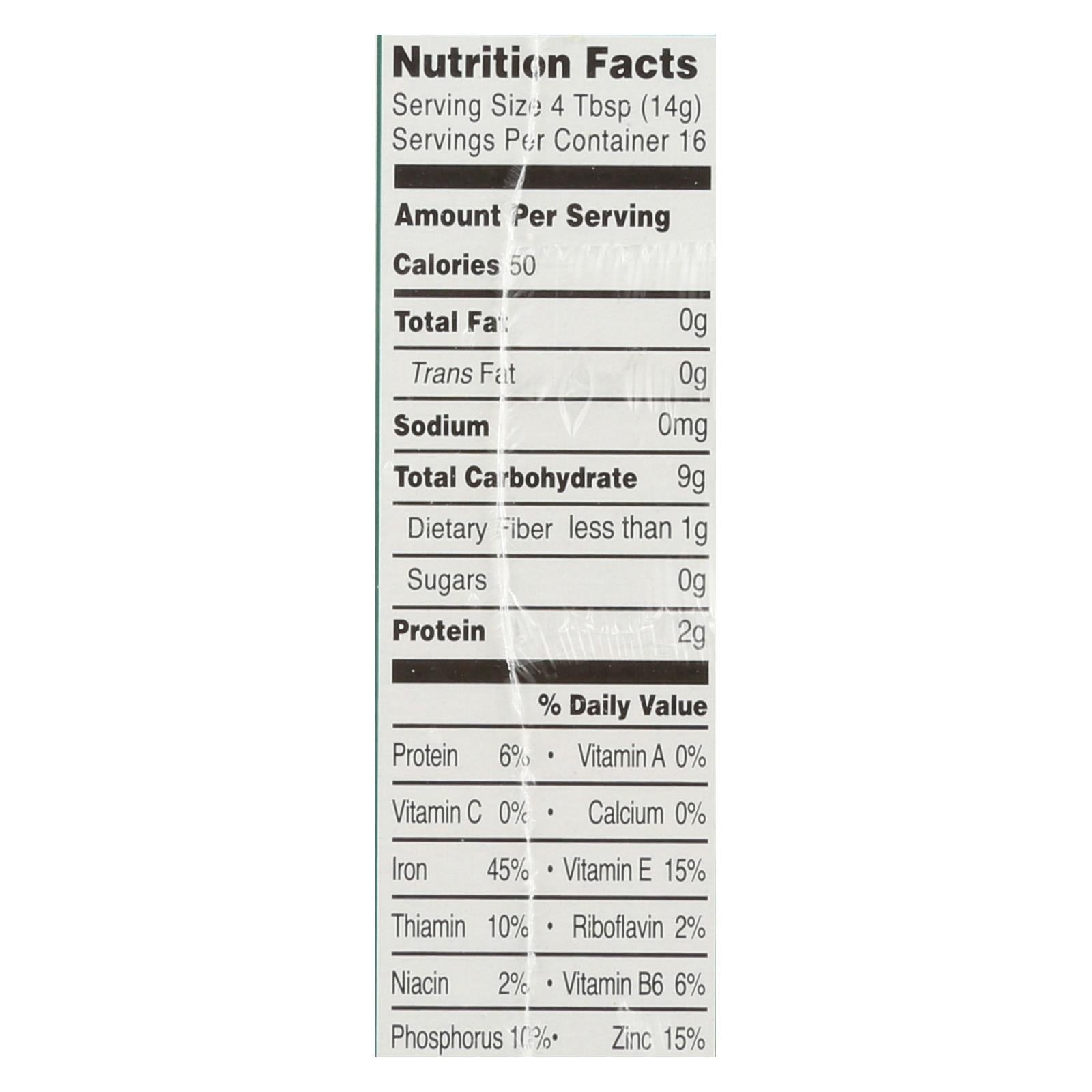 Earth's Best Organic Whole Grain Oatmeal Infant Cereal - Case Of 12 - 8 Oz. - GreatEagleInc