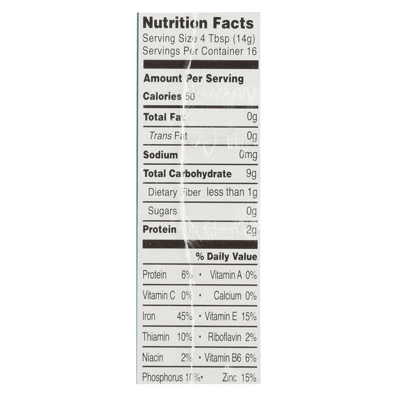 Earth's Best Organic Whole Grain Oatmeal Infant Cereal - Case Of 12 - 8 Oz. - GreatEagleInc