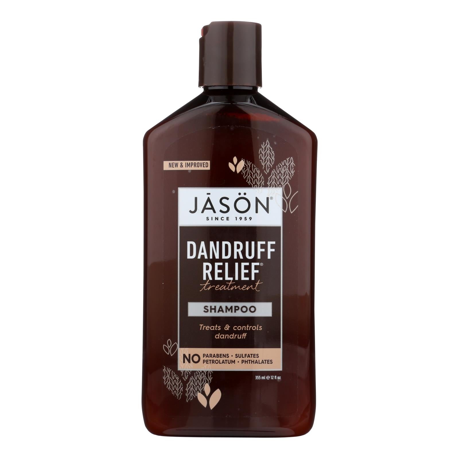 Jason Dandruff Relief Shampoo - 12 Fl Oz - GreatEagleInc
