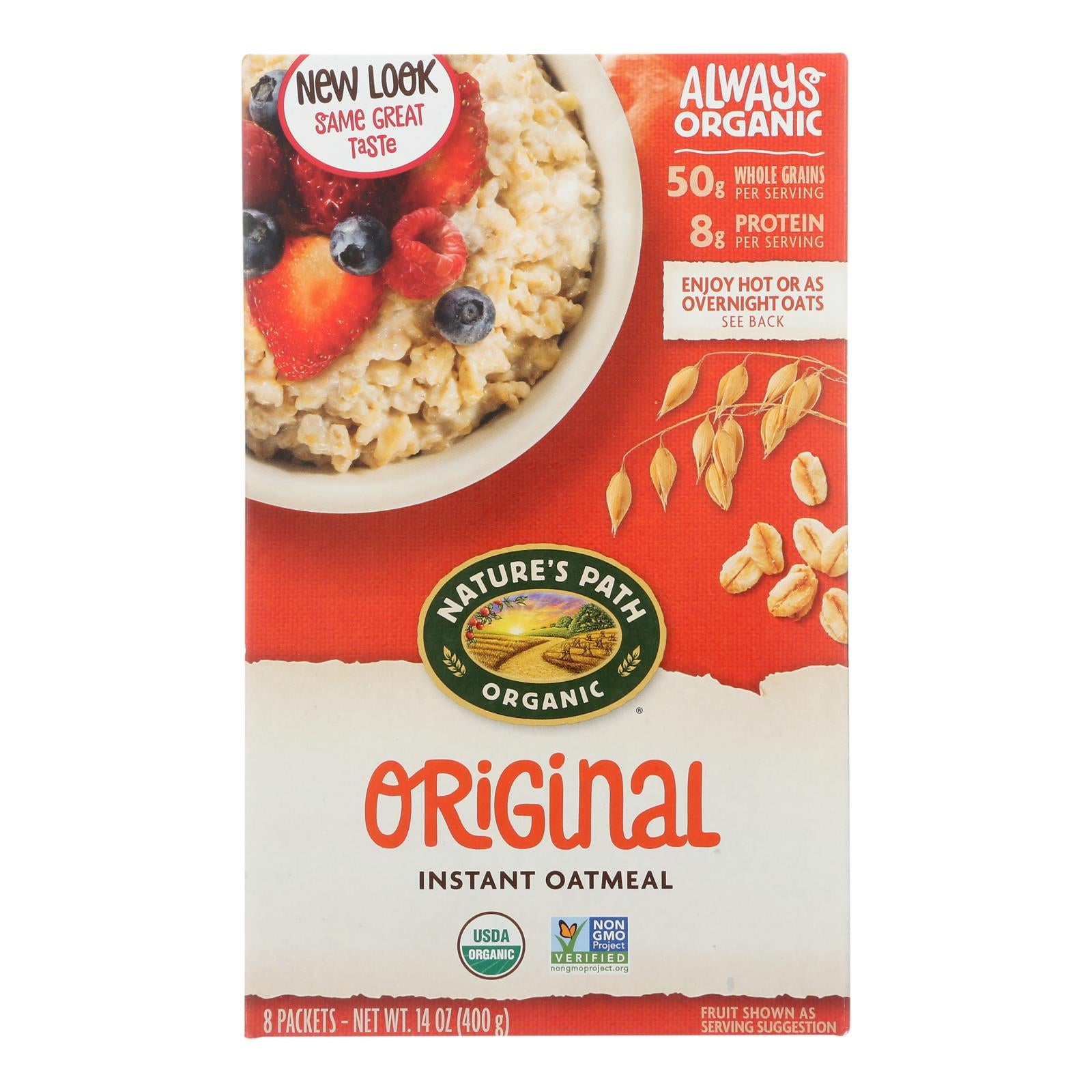 Nature's Path Organic Hot Oatmeal - Original - Case Of 6 - 14 Oz. - Eco-Friendly Home & Grocery