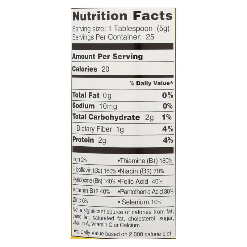 Bragg - Seasoning - Nutritional Yeast - Premium - 4.5 Oz - Case Of 12 - GreatEagleInc