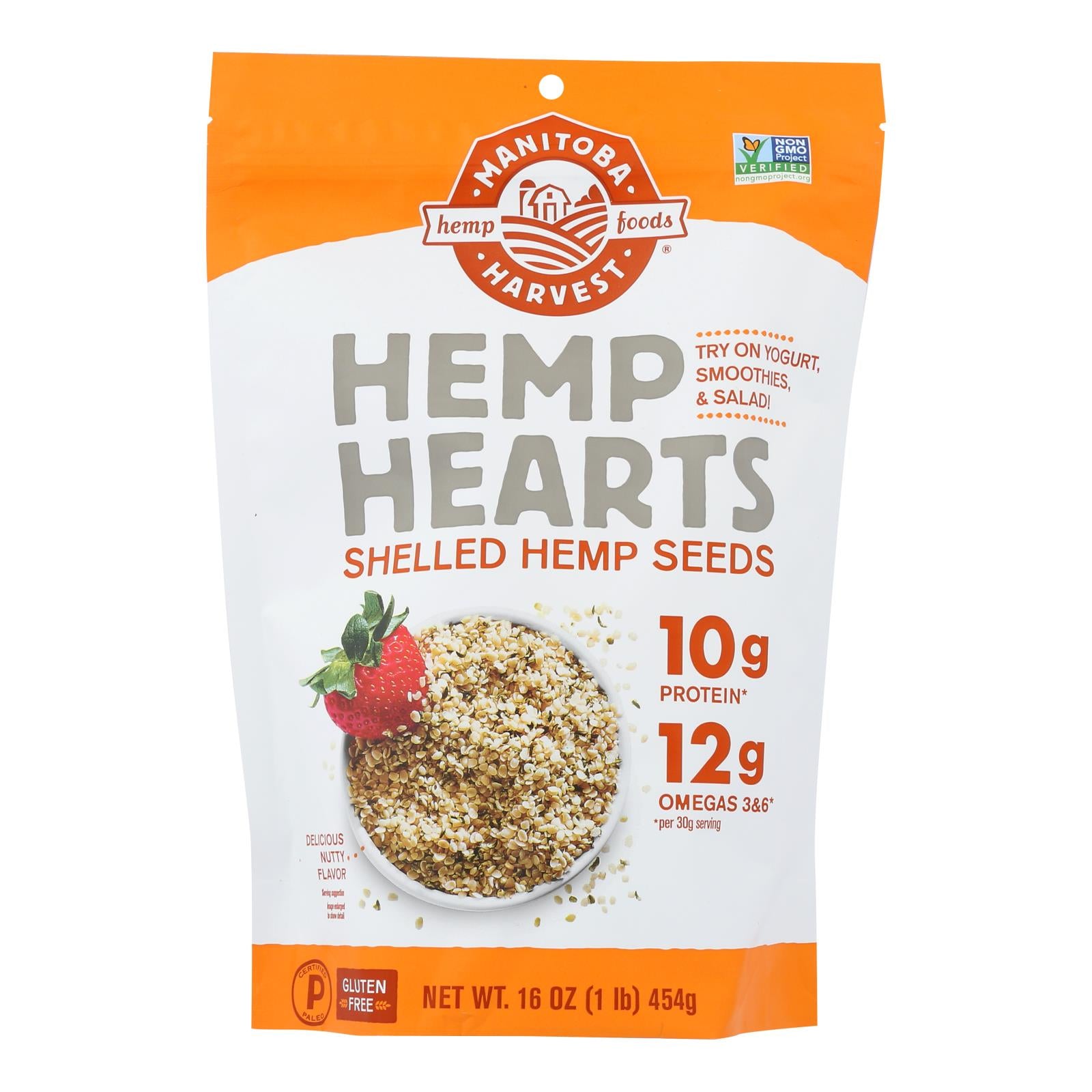 Manitoba Harvest Hemp Hearts - 1 Lb - GreatEagleInc