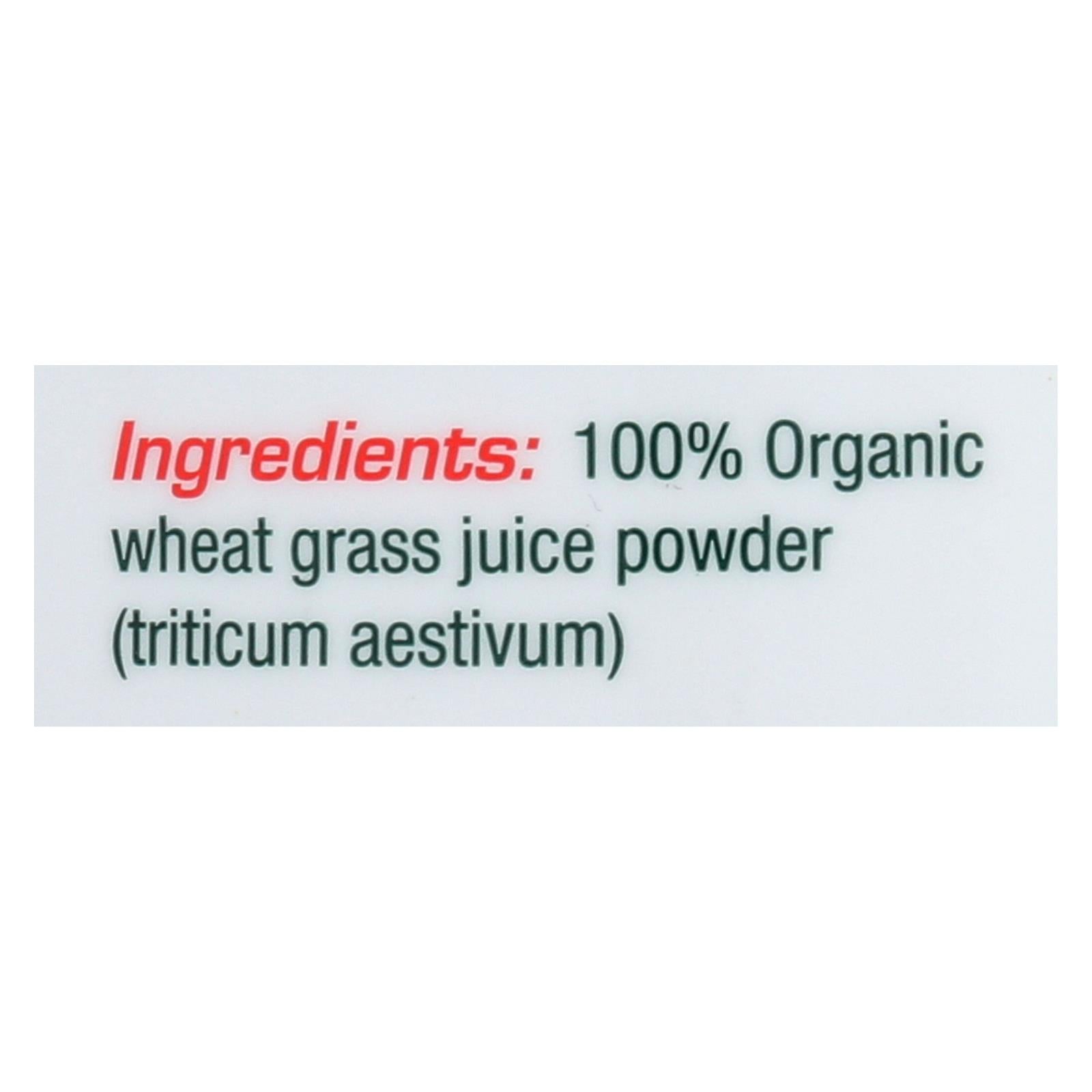 Green Foods Organic And Raw Wheat Grass Shots - 5.3 Oz - Eco-Friendly Home & Grocery