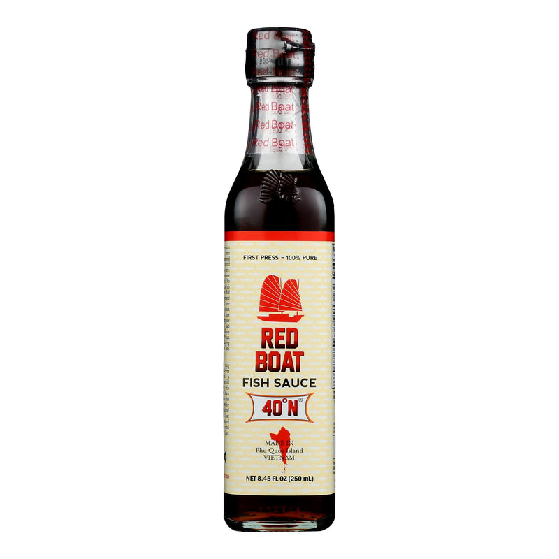 Red Boat Fish Sauce Premium Fish Sauce - Case Of 6 - 250 Ml - GreatEagleInc
