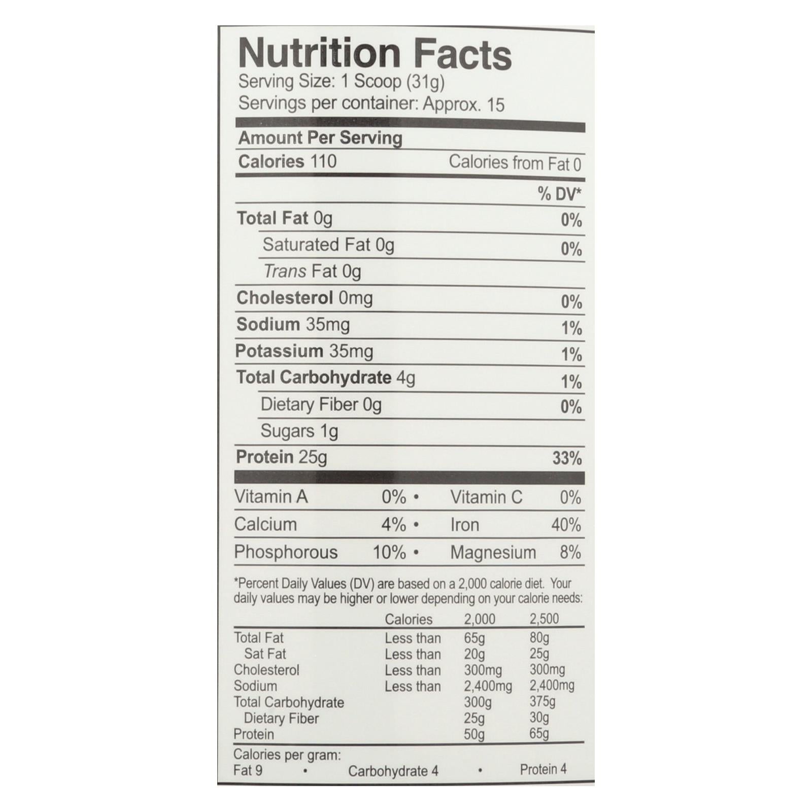 Growing Naturals Organic Raw Rice Protein - Vanilla Blast - 16.4 Oz - GreatEagleInc