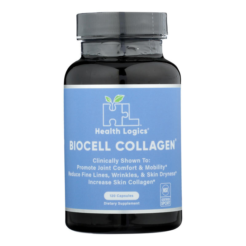Health Logics Biocell Collagen - 120 Capsules - Eco-Friendly Home & Grocery