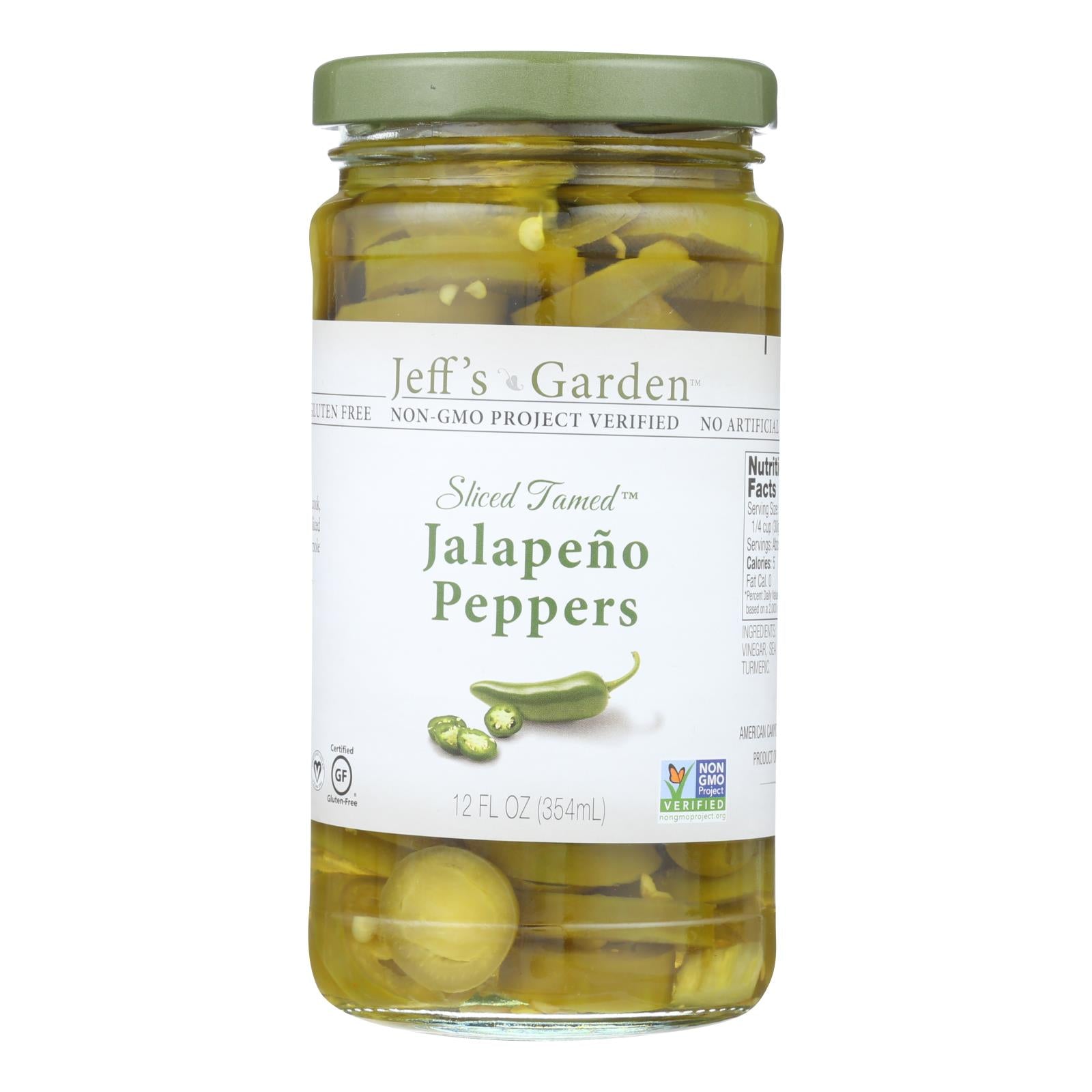 Jeff's Natural Jeff's Natural Jalapeno Peppers - Jalapeno - Case Of 6 - 12 Oz. - GreatEagleInc