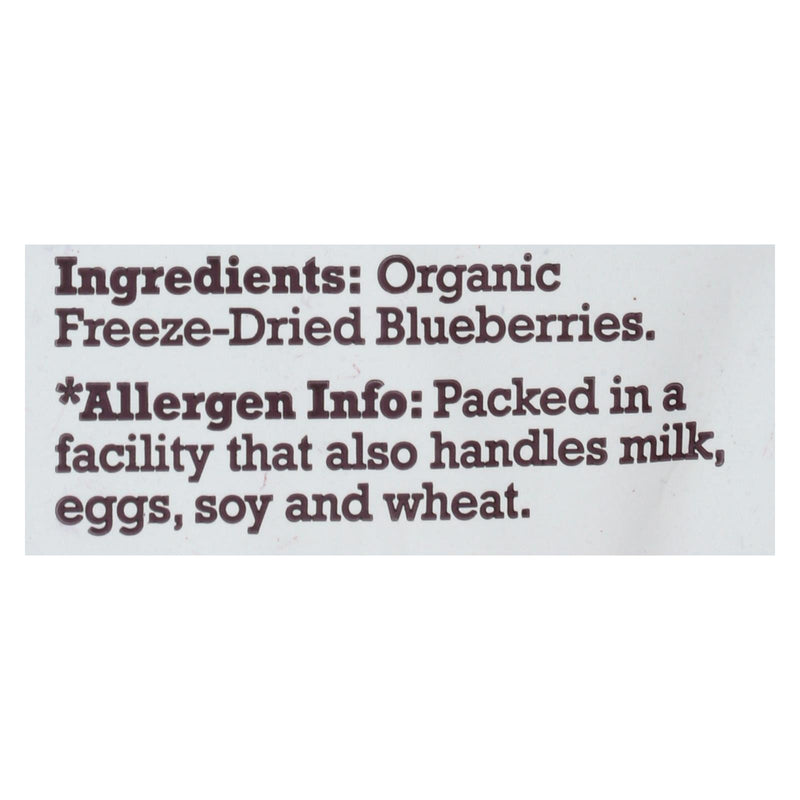Natierra Fruit - Organic - Freeze Dried - Blueberries - 1.2 Oz - Case Of 12 - GreatEagleInc