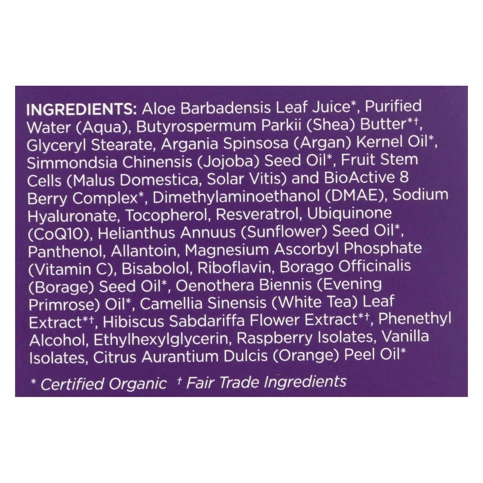 Andalou Naturals Age-defying Hyaluronic Dmae Lift And Firm Cream - 1.7 Fl Oz - GreatEagleInc