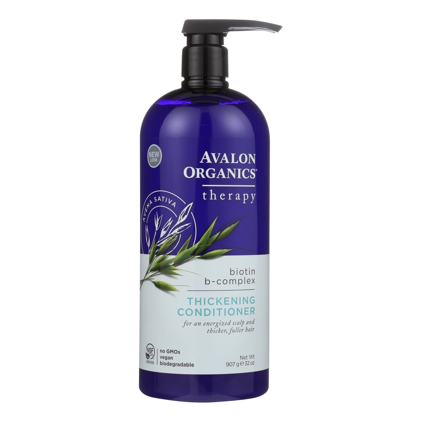 Avalon Conditioner - Organic Biotin-b Complex - 32 Oz - GreatEagleInc