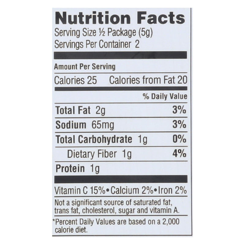 Gimme Organic Seaweed Chips - Sea Salt - Case Of 12 - 0.35 Oz. - GreatEagleInc