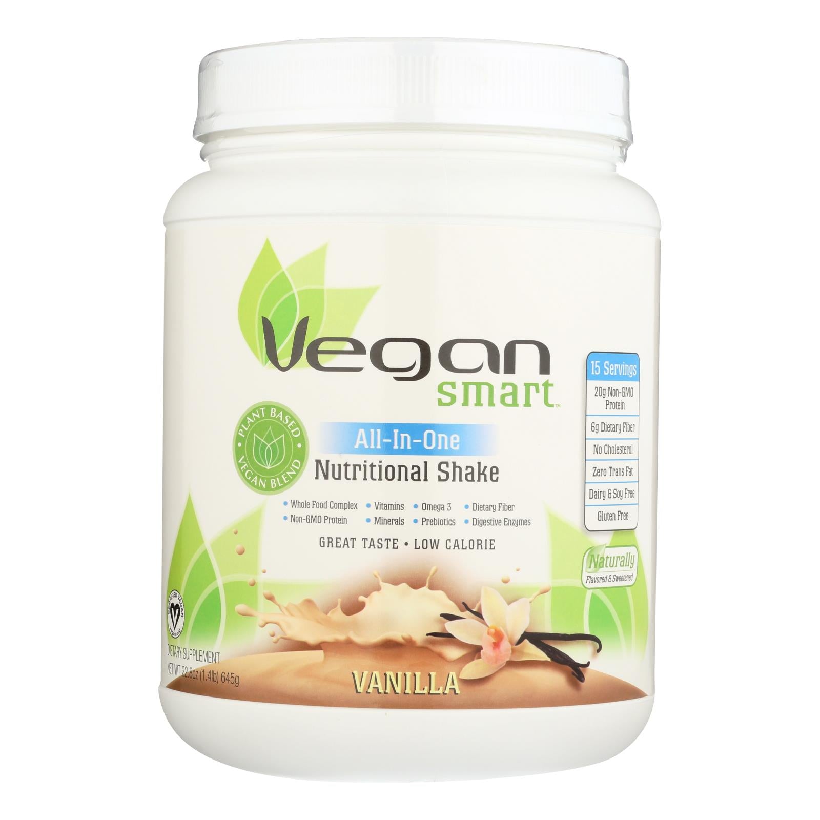 Naturade All-in-one Vegan Vanilla Shake - 22.75 Oz - Eco-Friendly Home & Grocery