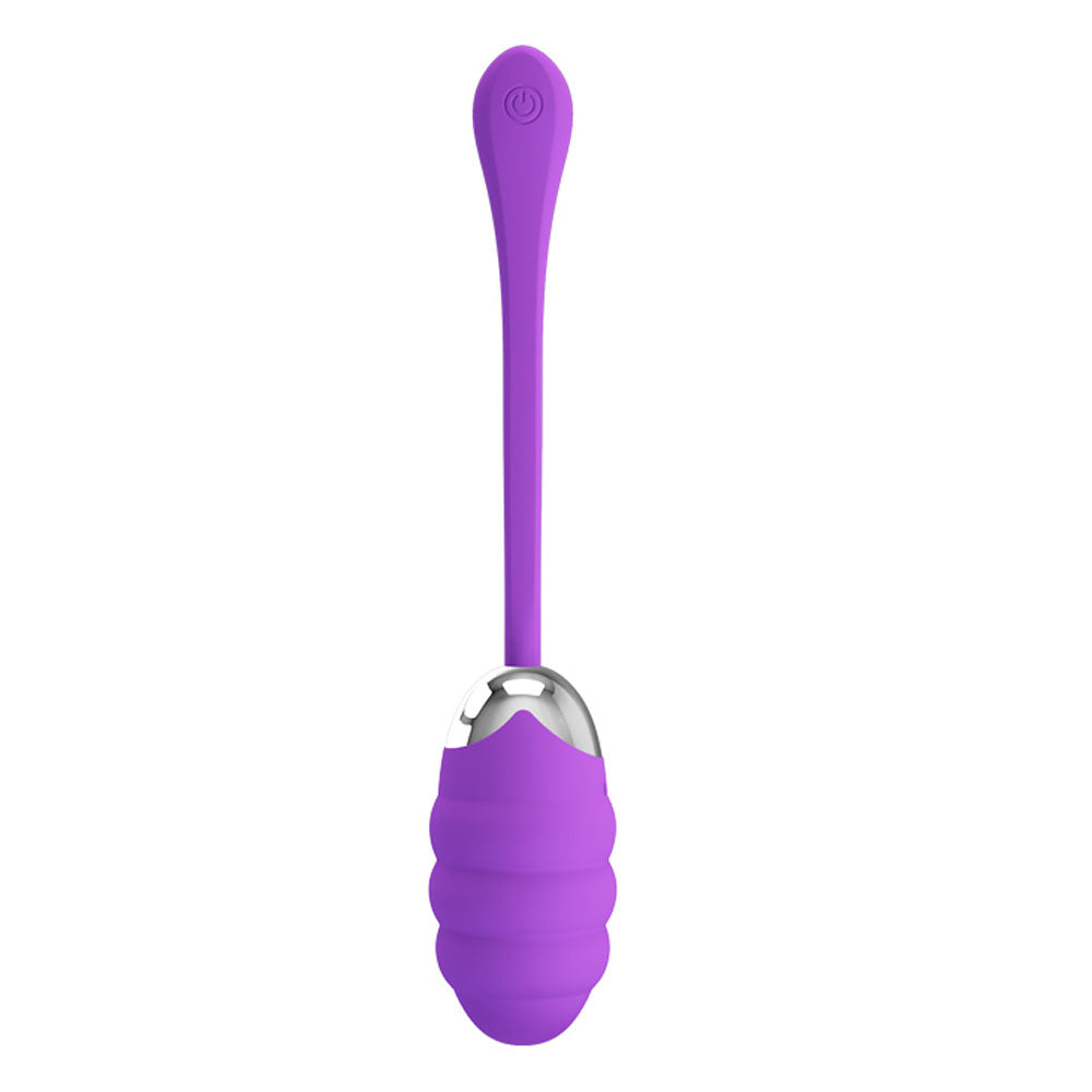 Pretty Love Franklin Rechargeable Egg Vibe - Purple - GreatEagleInc