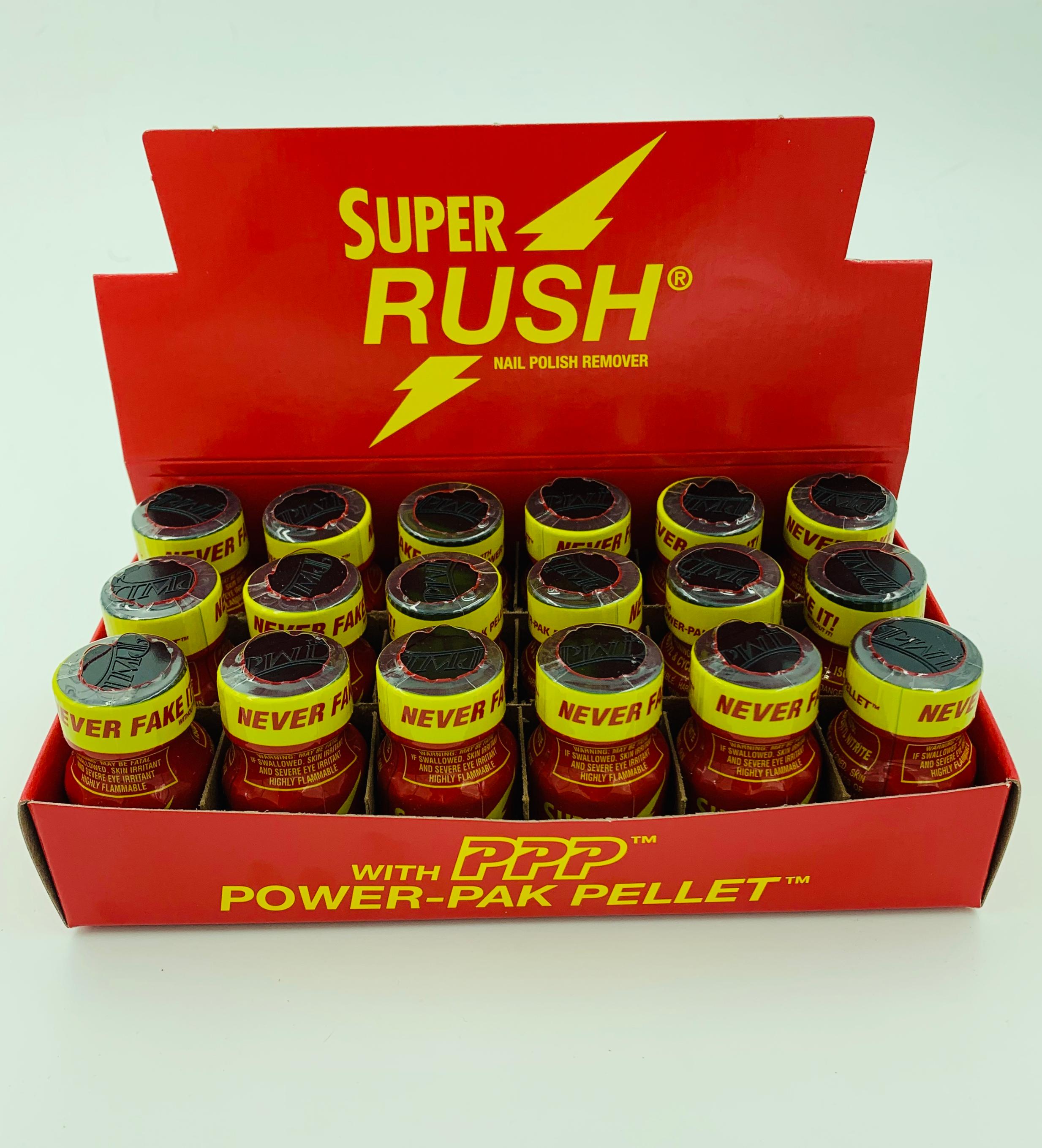 Super Rush Electrical Contact Cleaner 10 ml - 18 Count Display - GreatEagleInc