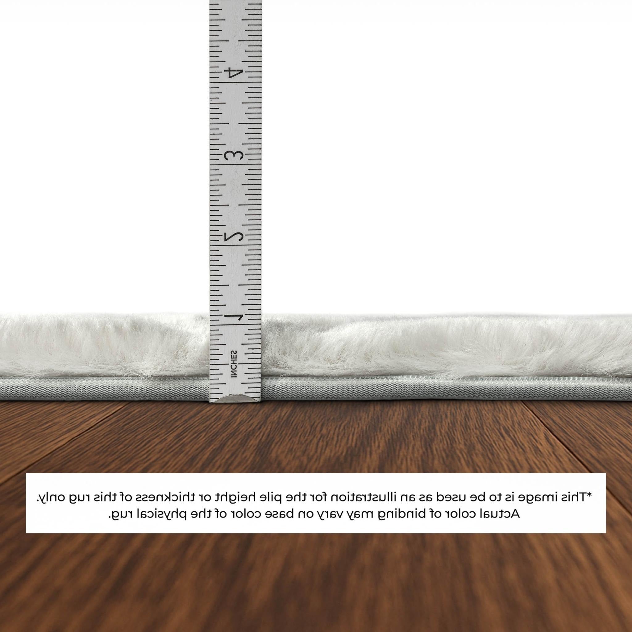 10' X 14' Pewter And Gray Striped Shag Washable Area Rug With UV Protection - Home & Garden