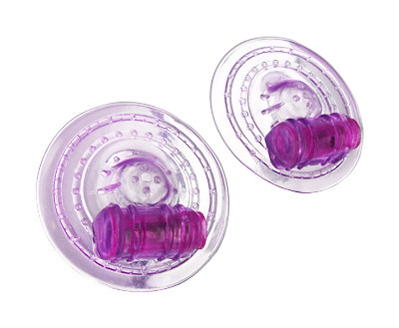 Razzles Vibrating Nipple Pads - Purple Default Title