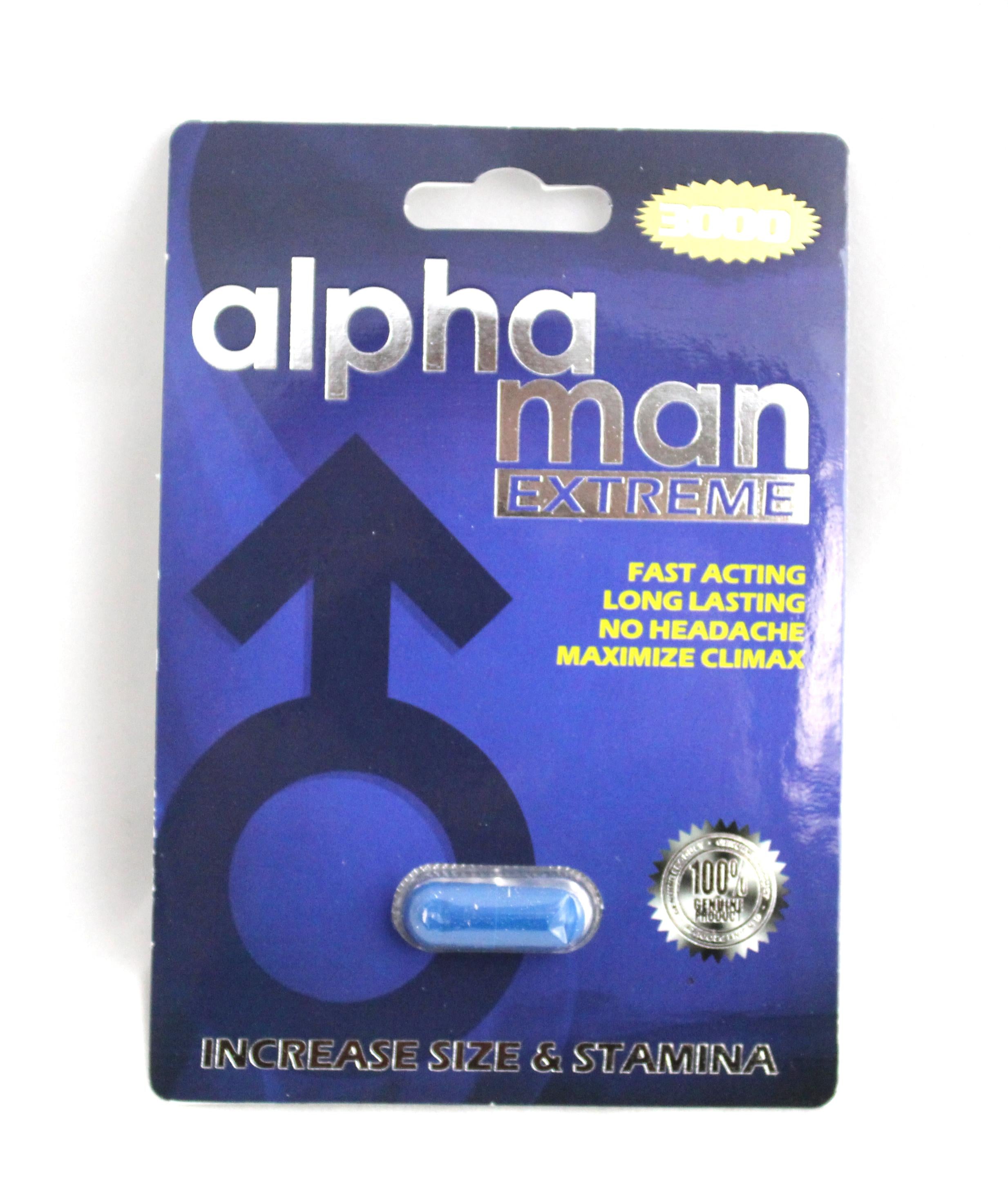 Alphaman Extreme 3000 - 30 Count Display - GreatEagleInc