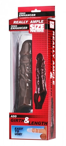 Really Ample Penis Enhancer Sheath - Brown Default Title