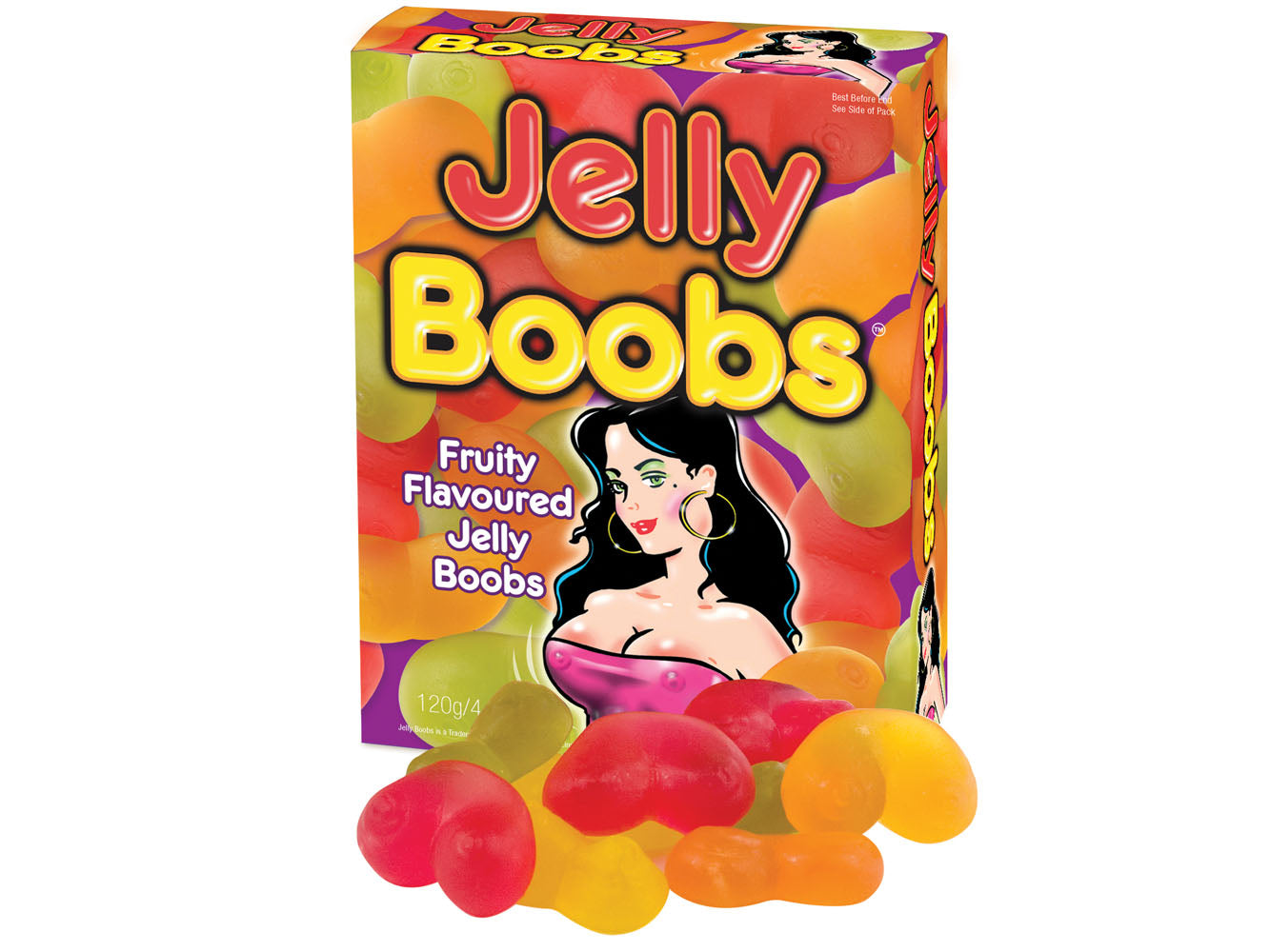 Gummy Boobs 4.23 Oz - GreatEagleInc