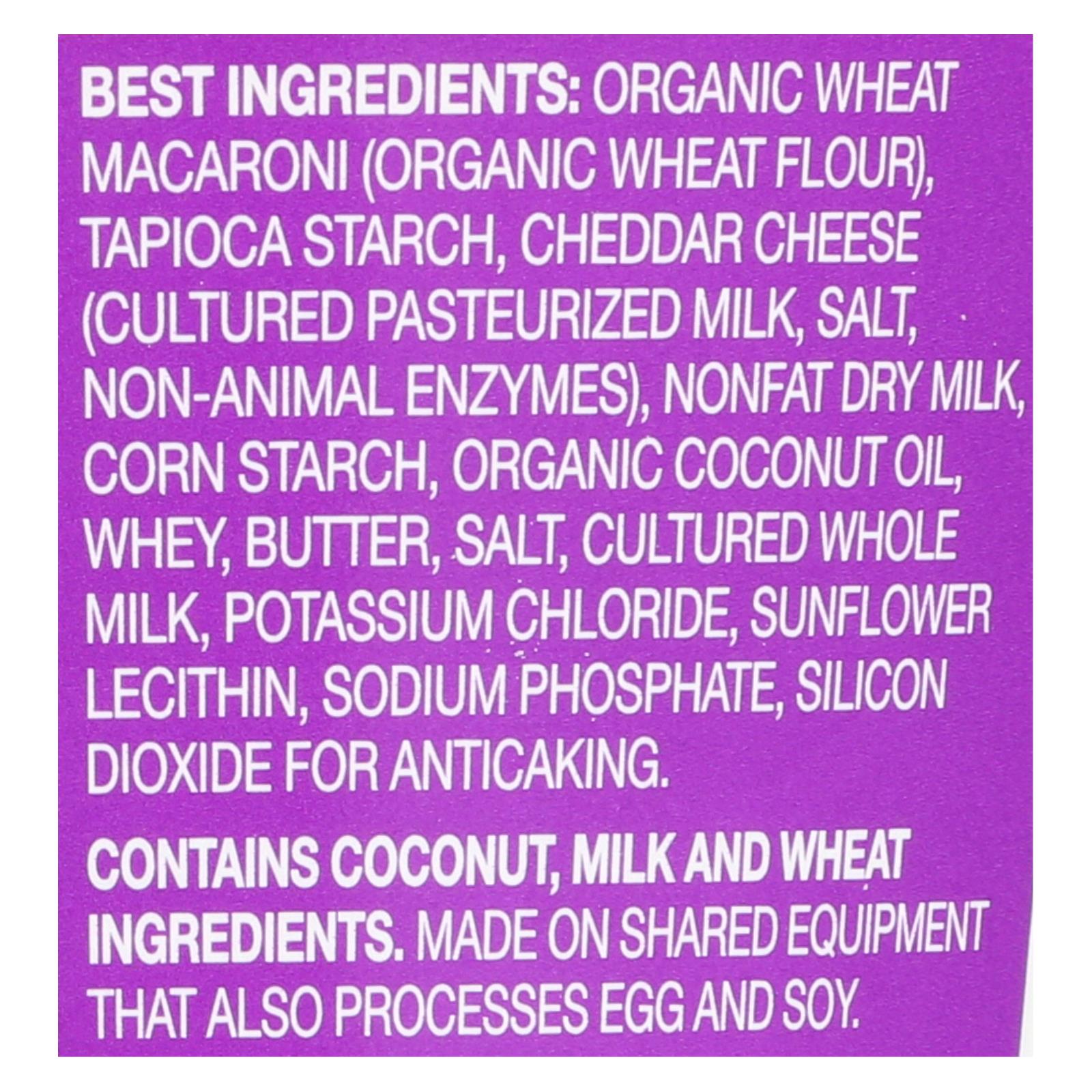 Annie's Homegrown White Cheddar Microwavable Macaroni And Cheese Cup - Case Of 12 - 2.01 Oz. - GreatEagleInc