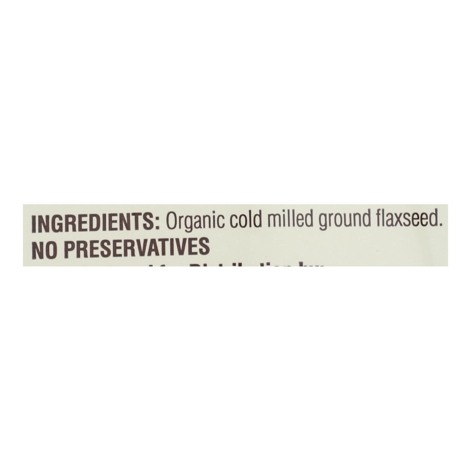 Spectrum Essentials Flaxseed - Organic - Ground - Premium - 24 Oz - GreatEagleInc