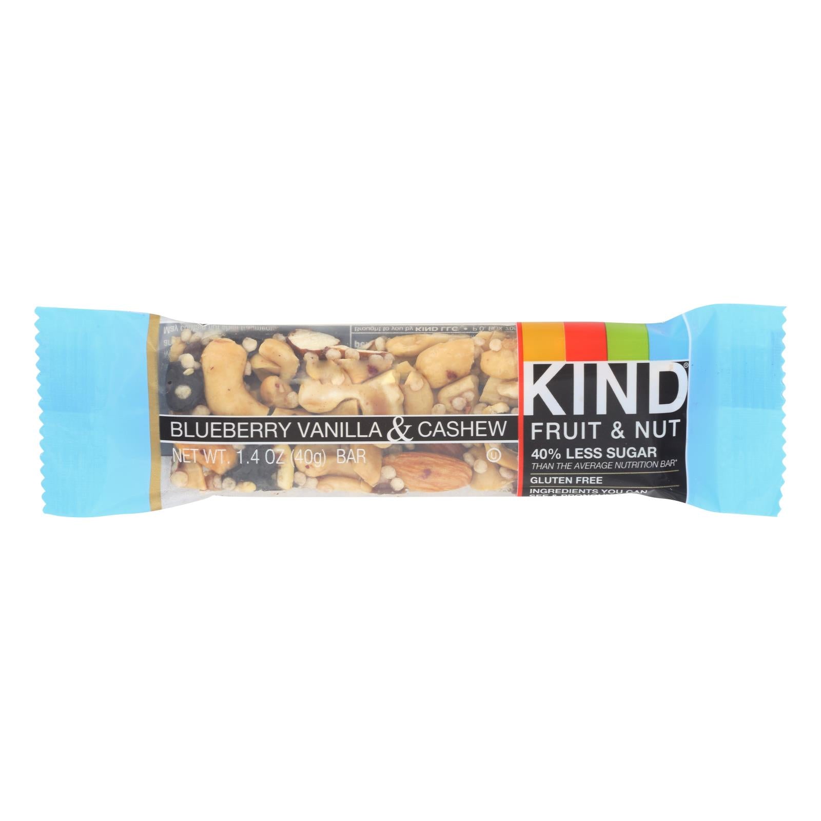 Kind Bar - Blueberry Vanilla And Cashew - 1.4 Oz Bars - Case Of 12 - GreatEagleInc