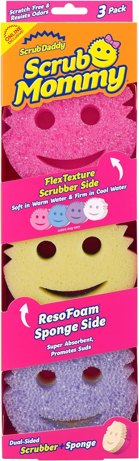 Scrub Daddy Scrub Mommy - Dish Scrubber - GreatEagleInc