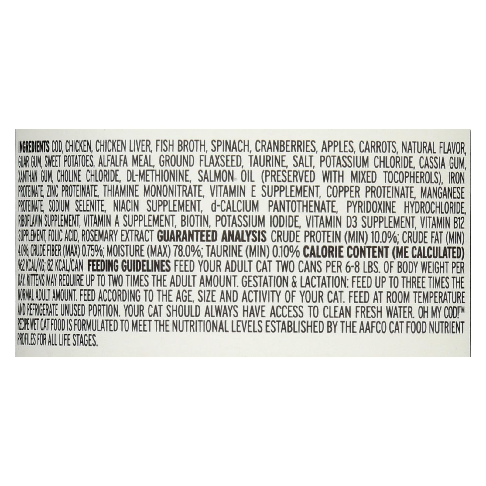 I And Love And You Oh My Cod - Recipe - Case Of 24 - 3 Oz. - GreatEagleInc