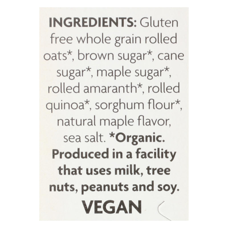 Nature's Path Organic Hot Oatmeal - Brown Sugar Maple - Case Of 6 - 11.3 Oz. - GreatEagleInc