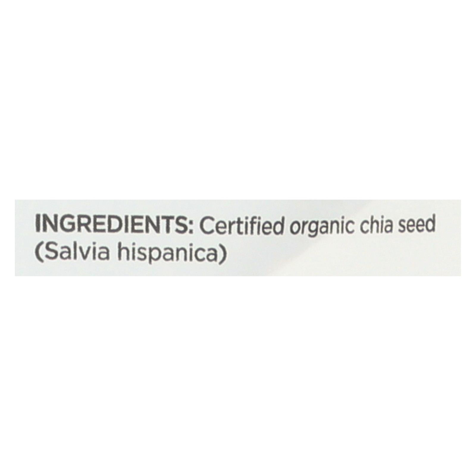 Navitas Naturals Chia Seeds - Organic - Raw - 8 Oz - Case Of 12 - GreatEagleInc