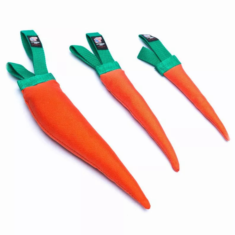 Carrot Dog Toy - Medium - Orange / 1 / Medium - Pet Supplies