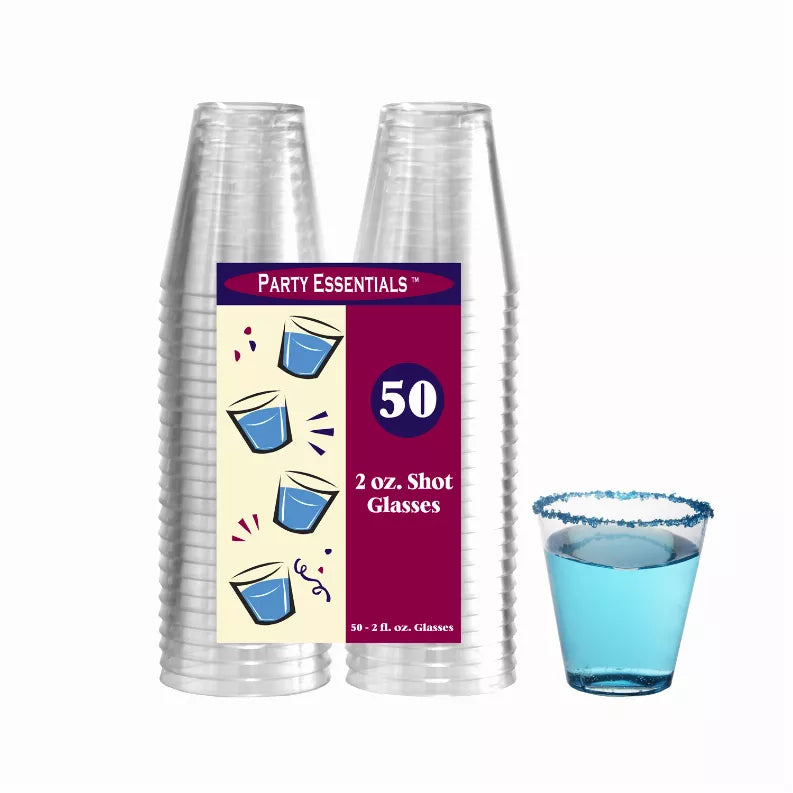 2 Oz. Clear Shot Glasses - Parties & Occasions | 30 DAYS, Amazon, CN