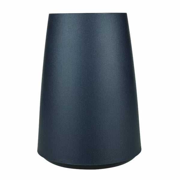Vacu Vin Active wine cooler, matte black cylindrical insulated sleeve for bottles