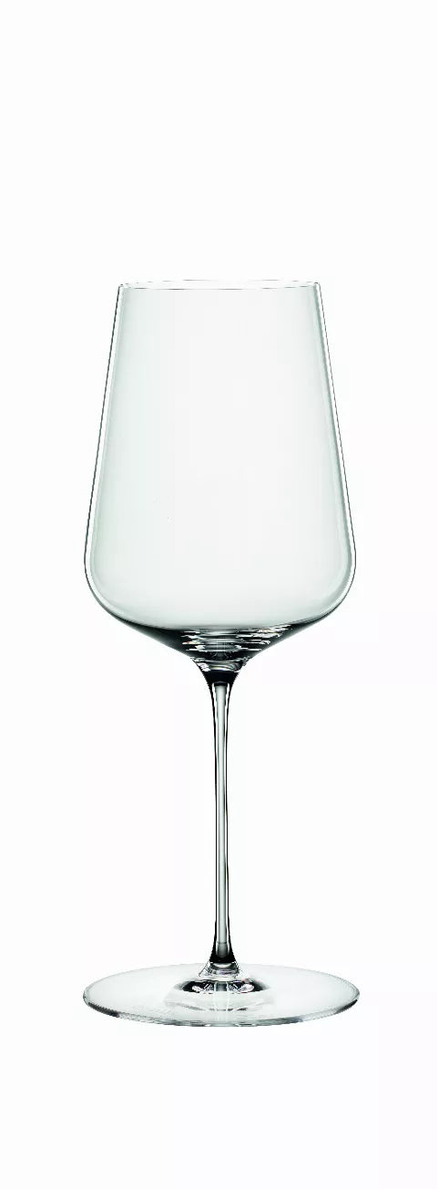 Clear 19 oz universal stem glass, tapered bowl, Spiegelau Definition (set of 2)