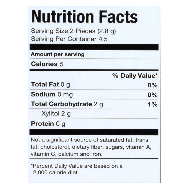 Pur Gum - Spearmint - Aspartame Free - 9 Pieces - 12.6 G - Case Of 12 - GreatEagleInc