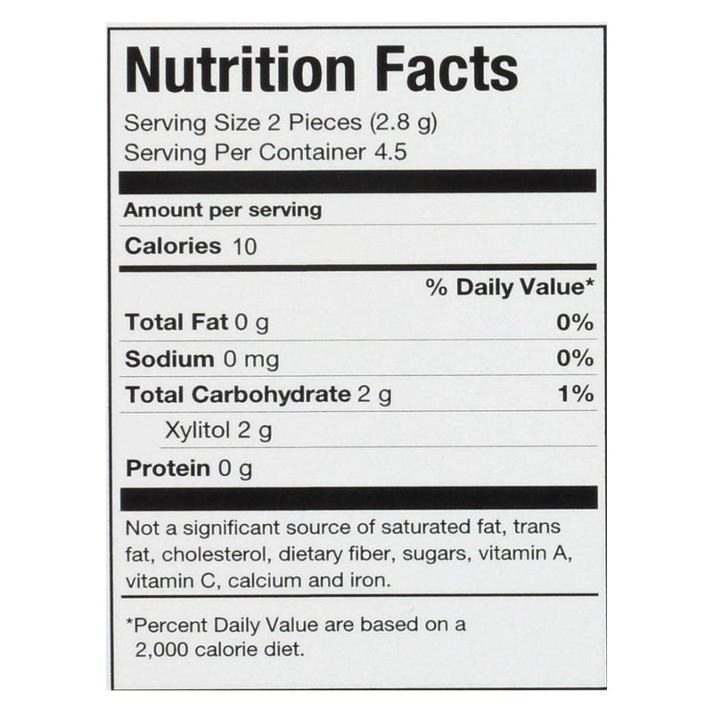 Pur Gum - Wintergreen - Aspartame Free - 9 Pieces - 12.6 G - Case Of 12 - GreatEagleInc