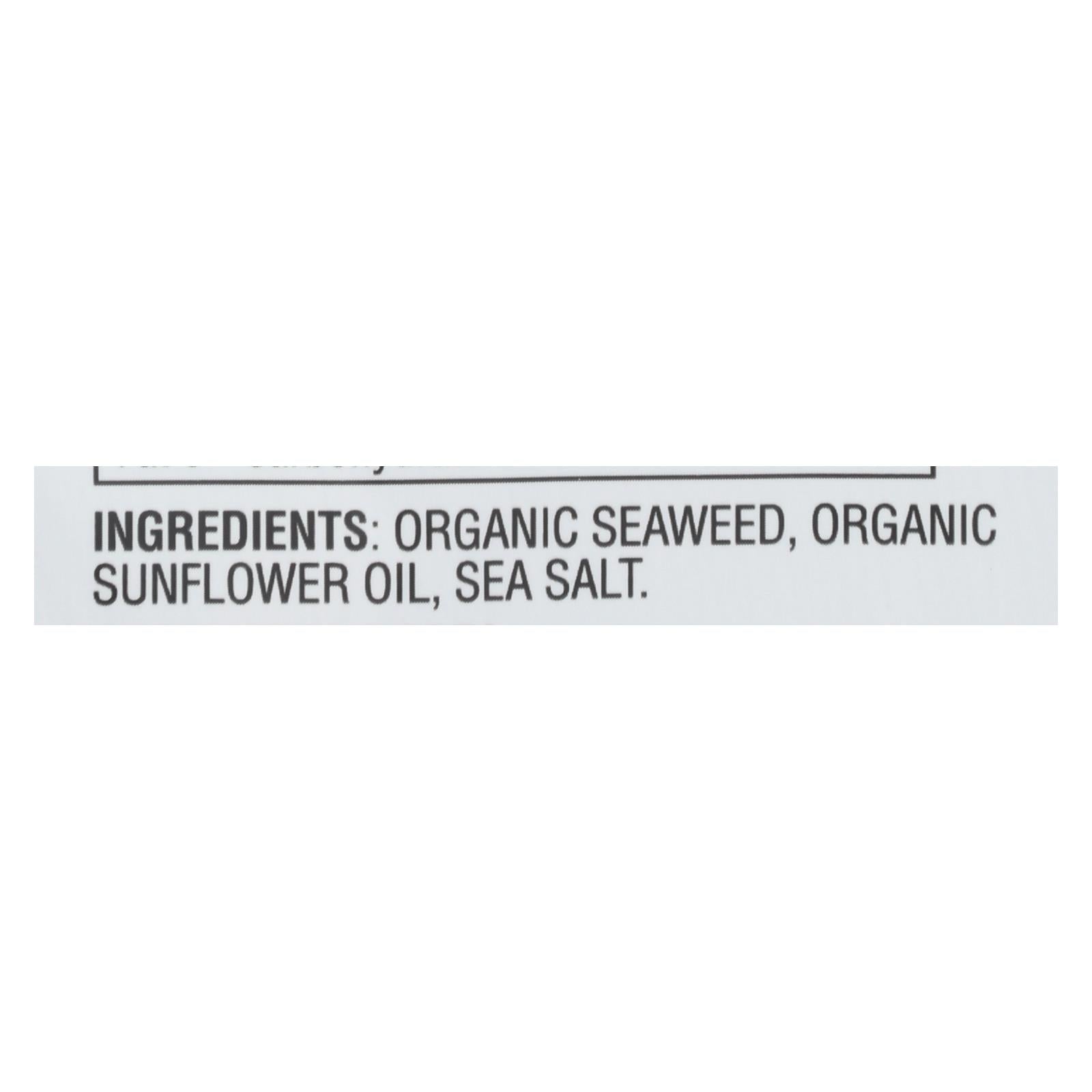 Gimme Organic Wrap N' Roll - Sea Salt - Case Of 10 - 0.92 Oz. - GreatEagleInc