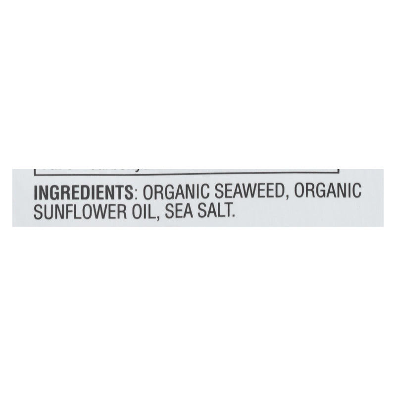 Gimme Organic Wrap N' Roll - Sea Salt - Case Of 10 - 0.92 Oz. - GreatEagleInc