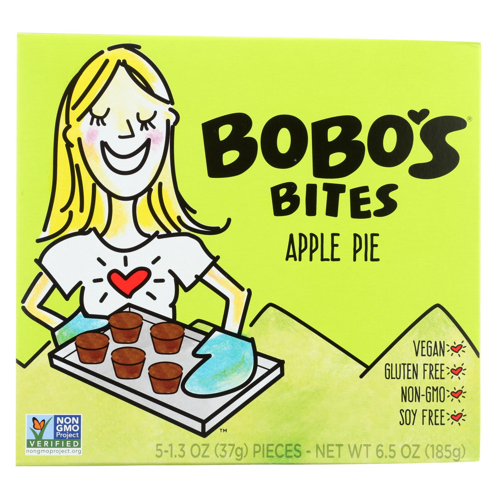 Bobo's Oat Bars - Apple Pie - Gluten Free - Case Of 6 - 1.3 Oz. - GreatEagleInc
