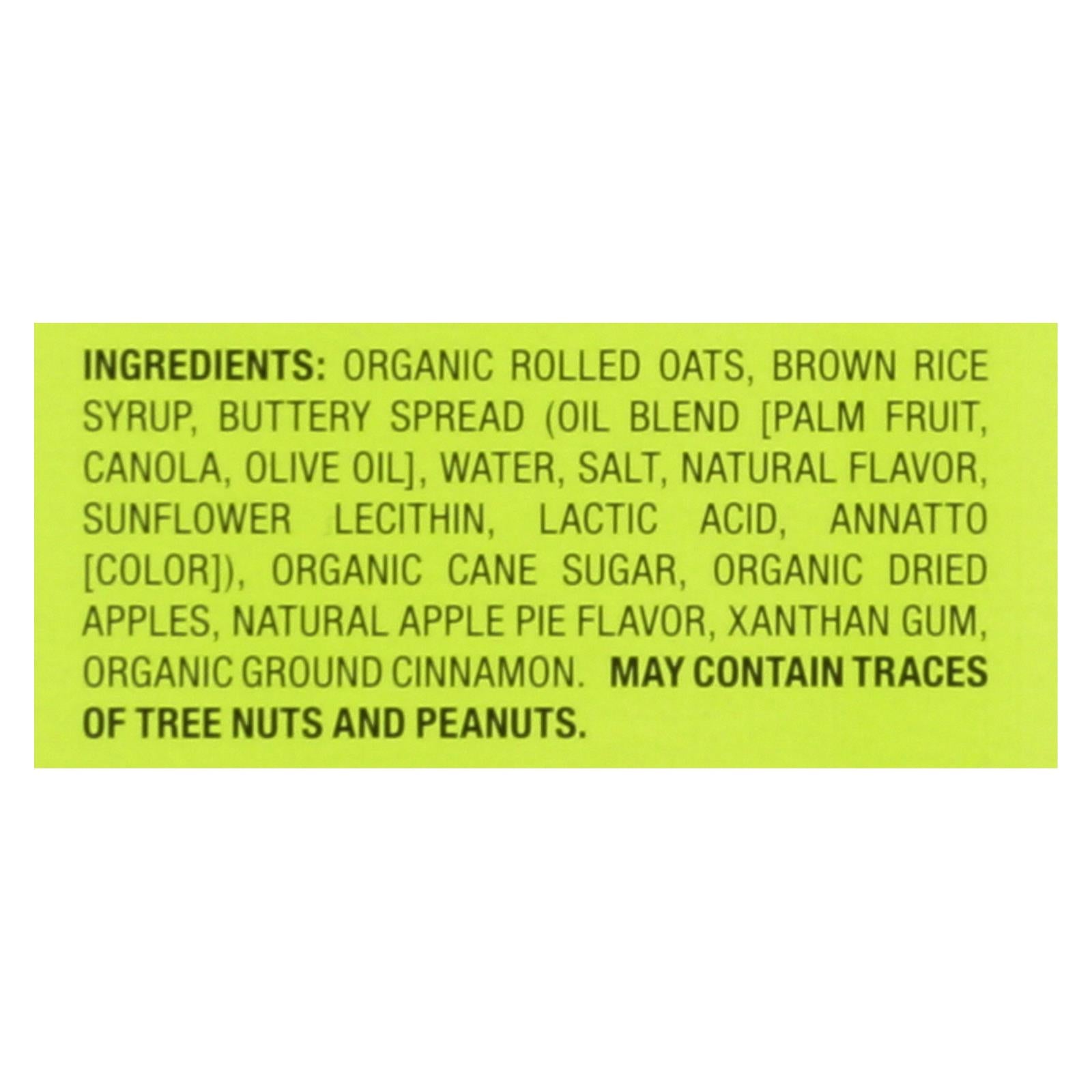 Bobo's Oat Bars - Apple Pie - Gluten Free - Case Of 6 - 1.3 Oz. - GreatEagleInc