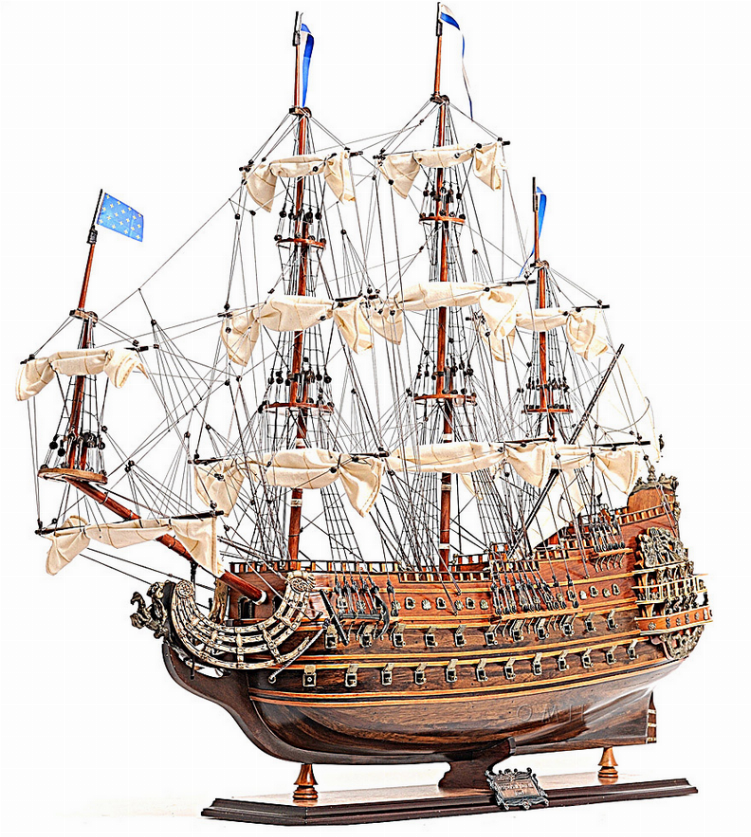 Exclusive Edition of the Solei Royal Model Tall Ship - Home Decor