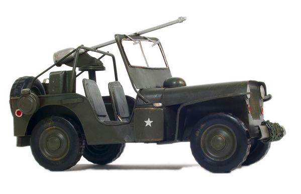 1941 Green Willys MB Overland Model Jeep - Home Decor | 30 DAYS, Home & Garden, Home Decor