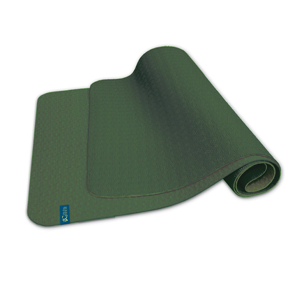 Wai Lana rolled green yoga mat