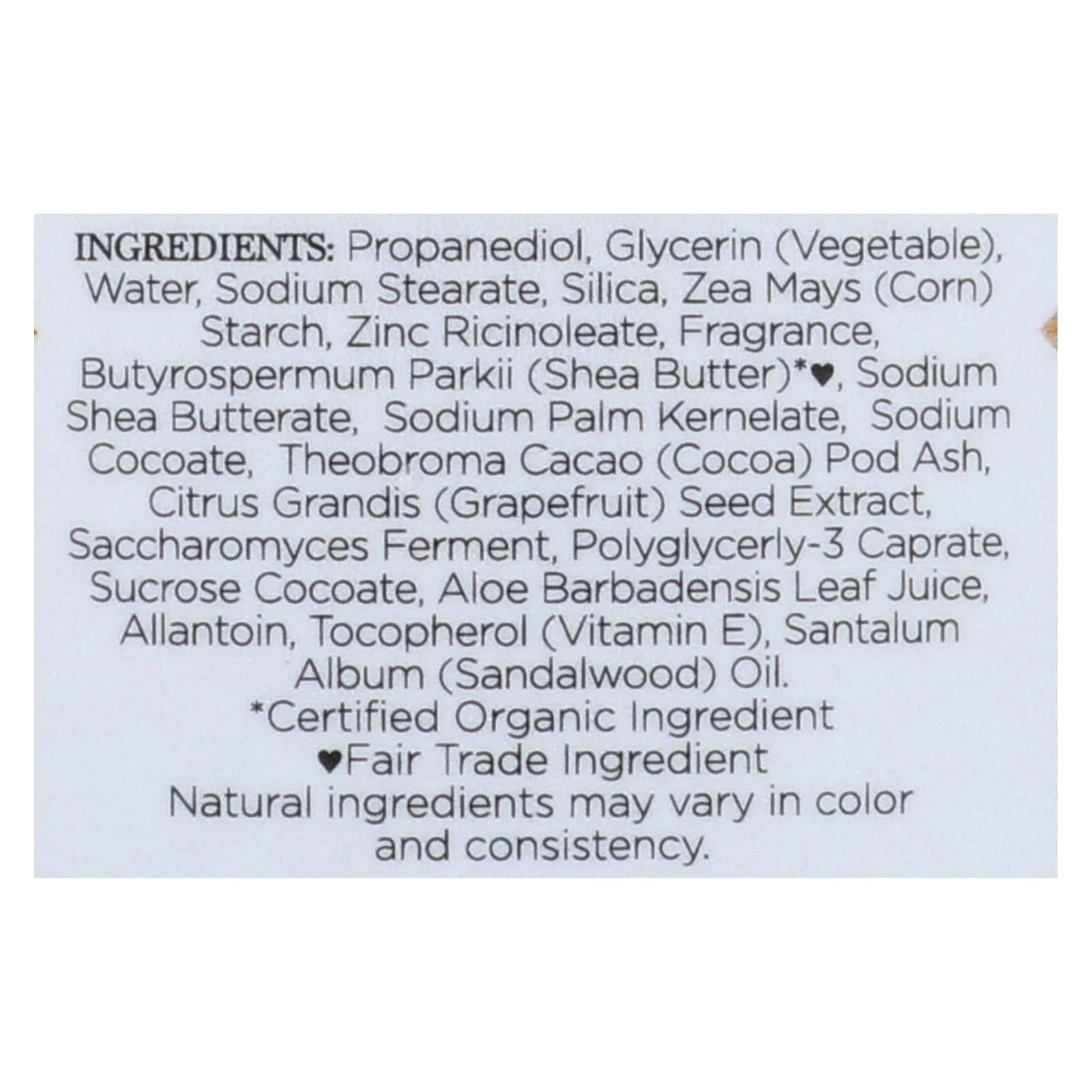 Nubian Heritage Deodorant - All Natural - 24 Hour - African Black Soap - 2.25 Oz - 1 Each - GreatEagleInc