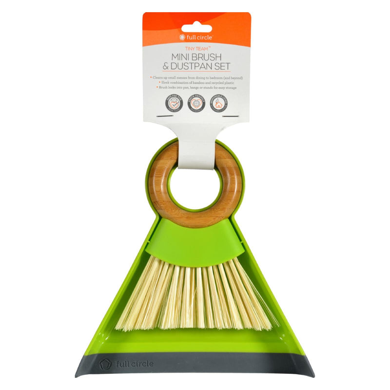 Full Circle Home Dustpan And Brush Set - Mini - Tiny Team - 1 Set - GreatEagleInc